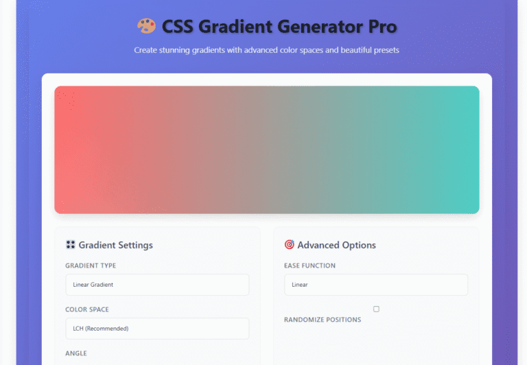 Gradient generator
