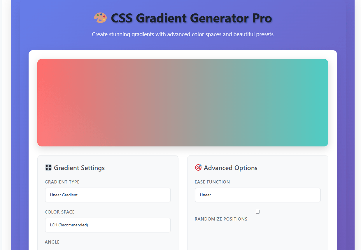 Gradient generator