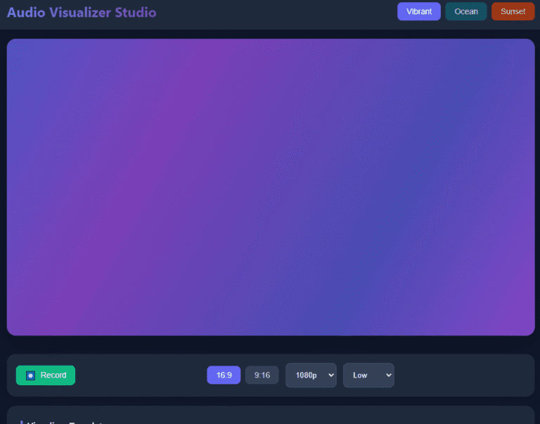 audio visualizer free