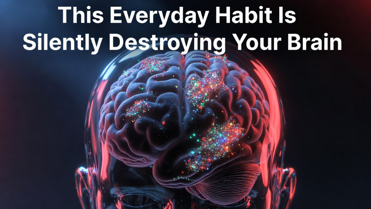 This Everyday Habit Is Silently Destroying Your Brain